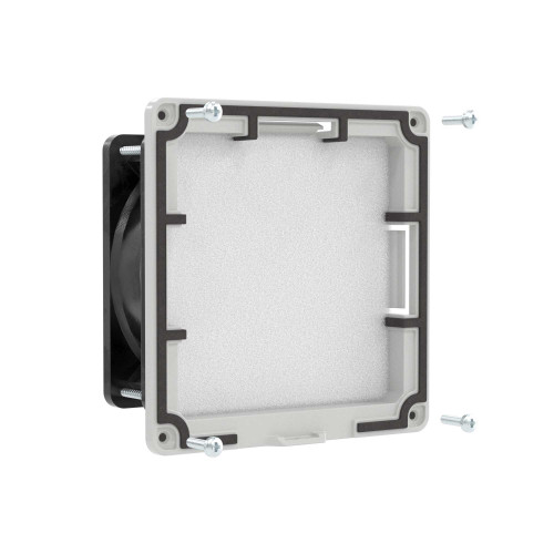 Вентилятор с фильтром RV 44/46 м3/ч, 230 В, 150x150 мм, IP54, RAL9005 Вентилятор с фильтром RV 44/46 м3/ч, 230 В, 150x150 мм, IP54, RAL9005