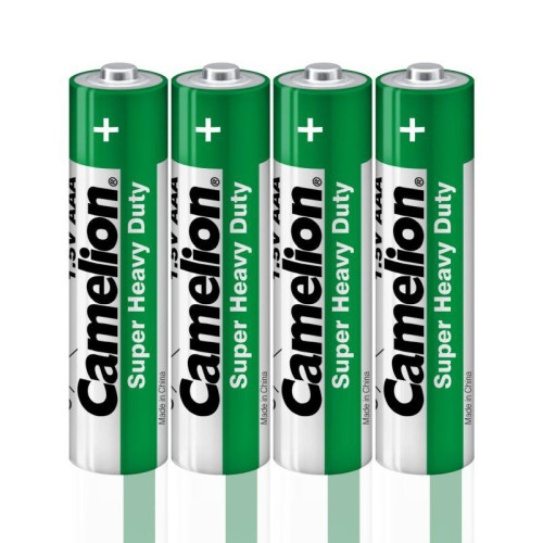 Элемент питания солевой AAA/LR03 1.5В R03P-SP4G SR-4 (уп.4шт) Camelion 1659 Элемент питания солевой AAA/LR03 1.5В R03P-SP4G SR-4 (уп.4шт) Camelion 1659