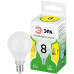 Лампа светодиодная GREEN LINE P45-8W-830-E14 GL 8Вт шар 3000К свет тепл. E14 Эра Б0067007