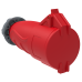 MAGNUM Розетка переносная ССИ-224 32А-6ч/380-415В 3P+PE IP44 IEK MAGNUM Розетка переносная ССИ-224 32А-6ч/380-415В 3P+PE IP44 IEK