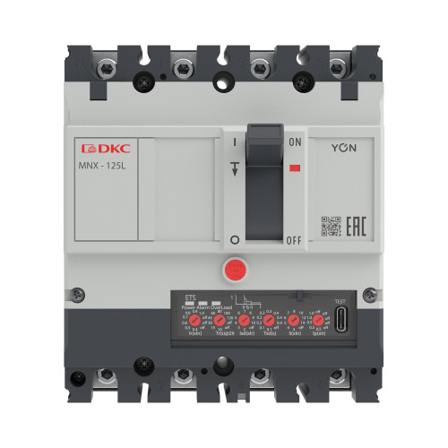 Авт. выкл. YON pro MNX125L 4P 32A 70kA при AC415V расц. ETS Авт. выкл. YON pro MNX125L 4P 32A 70kA при AC415V расц. ETS