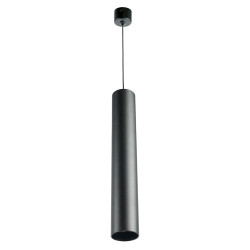 Светильник потолочный Feron ML1038 Barrel levitation на подвесе MR11 35W 230V, черный 40*250