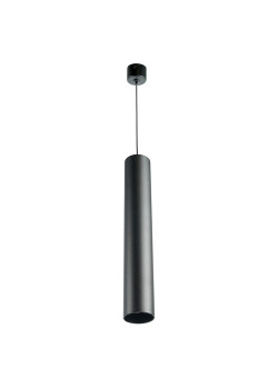 Светильник потолочный Feron ML1038 Barrel levitation на подвесе MR11 35W 230V, черный 40*250