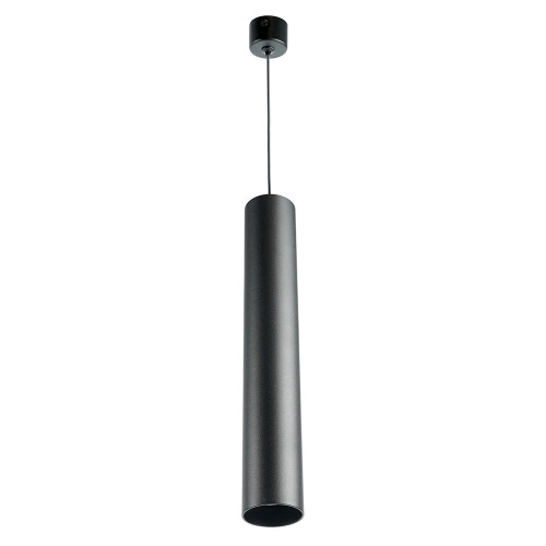 Светильник потолочный Feron ML1038 Barrel levitation на подвесе MR11 35W 230V, черный 40*250