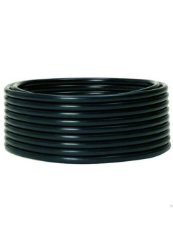 Труба гладкая ПНД жест. d40 мм (100 м) черн. EKF-Plast