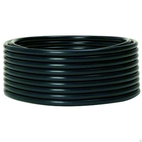 Труба гладкая ПНД жест. d40 мм (100 м) черн. EKF-Plast