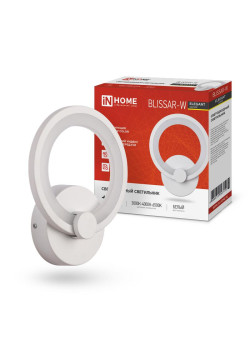 Светильник светодиодный ELEGANT BLISSAR-W 15Вт 230В 3000-6500К 1050лм STEP COLOR бел. IN HOME 4690612043159