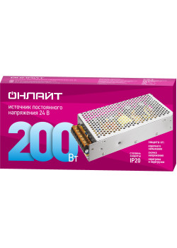 Драйвер/ Драйвер 200w OD-P200-IP20-24V