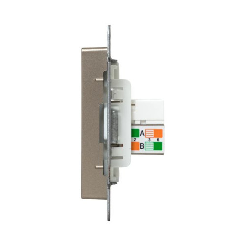 Механизм роз., RJ45 - 2шт, (cat5), шамп., Эпика EKF Механизм роз., RJ45 - 2шт, (cat5), шамп., Эпика EKF