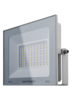 Прожектор светодиодный 90 138 OFL-70-6K-WH-IP65-LED 70Вт 6000К IP65 5600лм бел. ОНЛАЙТ 90138