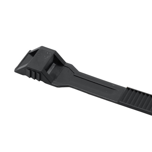 Хомут P6.6 с плоским замком, черный, 8,6x185 Хомут P6.6 с плоским замком, черный, 8,6x185