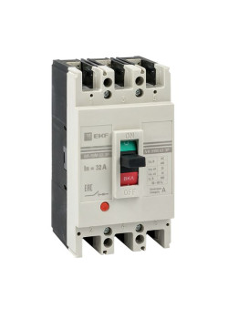 ВА-99М 63/32А 3P 10In 25кА с термомагнитным расцепителем EKF