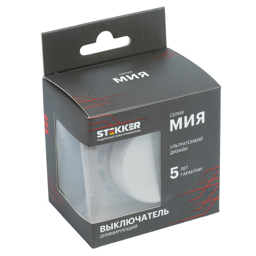 Выключатель диммирующий (механизм), STEKKER, 250В, 1200W, серия Мия, RSW10-3106-08, пудровый жемчуг Выключатель диммирующий (механизм), STEKKER, 250В, 1200W, серия Мия, RSW10-3106-08, пудровый жемчуг