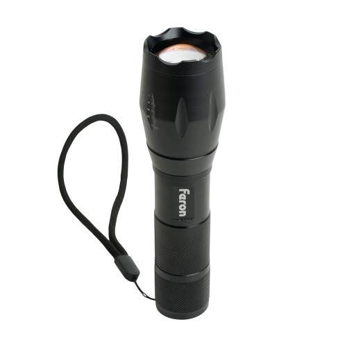 Фонарь ручной Feron TH2400 с аккумулятором USB ZOOM