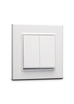 Выключатель 2-кл. СП Karea 10А IP20 бел. Makel 56001003