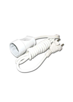 Удлинитель-шнур 1х3м без заземл. 6А IP44 УШ-6 ПВС 2х0.75 UNIVersal 5568946