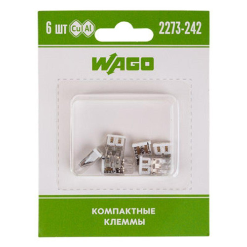 Клемма 2-х проводная для распред. короб. (с контактн. пастой 