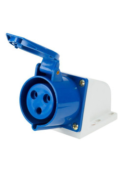 Розетка 123 стационарная 2P+PE 32А 220В IP44 Rexant 11-8912