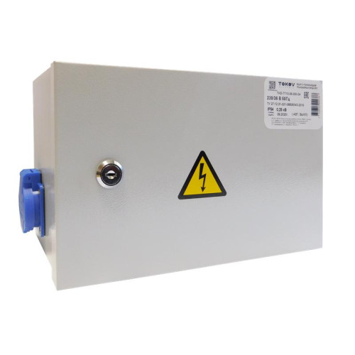 Ящик с понижающим трансформатором ЯТП 0.25 230/12 (3 авт. выкл.) IP54 TOKOV ELECTRIC TKE-TT13-12-250-54 Ящик с понижающим трансформатором ЯТП 0.25 230/12 (3 авт. выкл.) IP54 TOKOV ELECTRIC TKE-TT13-12-250-54