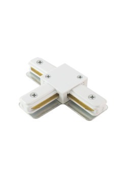 Коннектор T-образный для шинопровода TLC-01-WH-T, белый, TDM