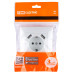 Розетка 2П+З 16А 250В + 2 USB порта 2,1А 5В белая Розетка 2П+З 16А 250В + 2 USB порта 2,1А 5В белая
