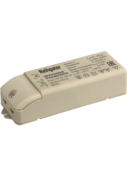 Трансформатор 94 433 NT-EH-105-EN IP44 для низковольтных галогенных ламп Navigator 94433