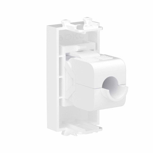 Компьютерная розетка RJ-45 без шторки модульная, кат.6, Avanti, белое облако, 1 модуль Компьютерная розетка RJ-45 без шторки модульная, кат.6, Avanti, белое облако, 1 модуль