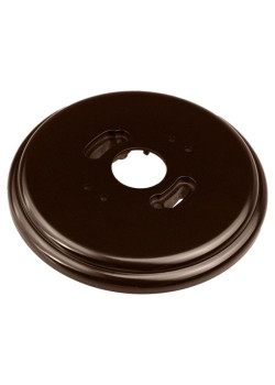 Рамка 1-м R пластик корич. Bironi RF1-610-22