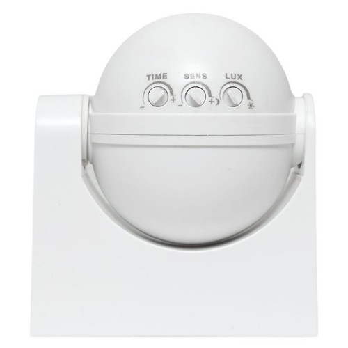 Микроволновый датчик движения бел. 1200Вт 180гр. до 15м IP44 MW-702 EKF Микроволновый датчик движения бел. 1200Вт 180гр. до 15м IP44 MW-702 EKF