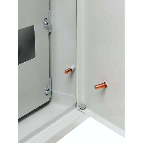 Корпус металлический  ЩУРВ-1/12, 437х280х140 мм, IP31, RAL7035 светло-серый LITE