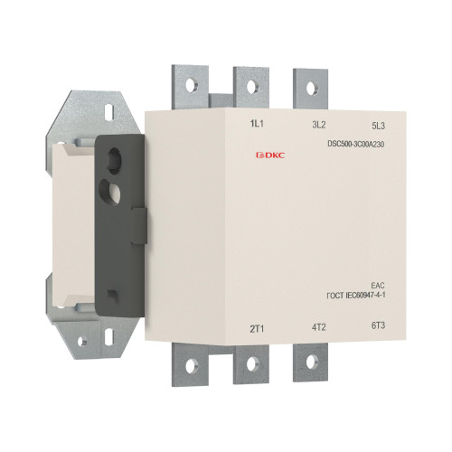 Магнитный контактор DSC500-3C00A230 500А 250кВт (AC3)  кат 220В AC