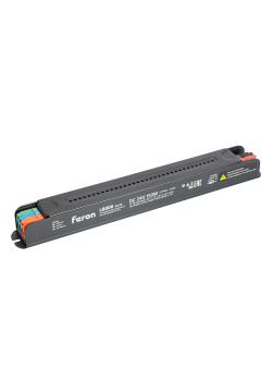 Трансформатор  для светодиодной ленты с диммированием 150W 24V IP20 , клипсы, LB006