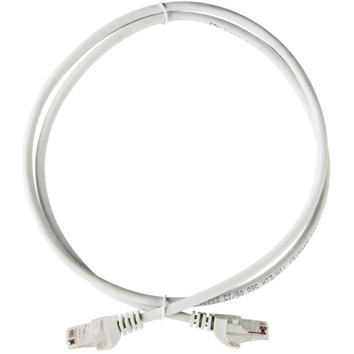 ITK RJ45(m) - RJ45(m) Cat. 5e U/UTP LSZH 1.5м серый