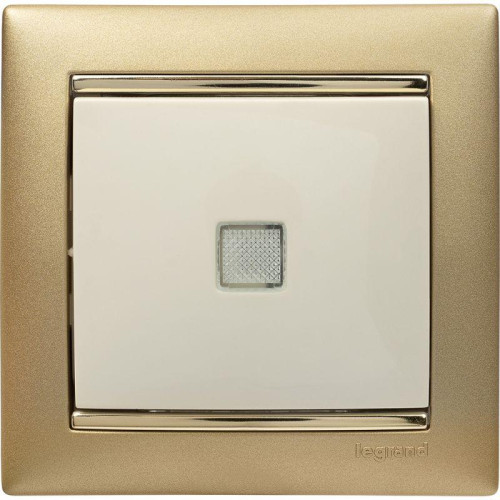 Выключатель 1-кл. СП Valena 10А IP31 250В с зел. индикацией механизм сл. кость Leg 774310 Выключатель 1-кл. СП Valena 10А IP31 250В с зел. индикацией механизм сл. кость Leg 774310