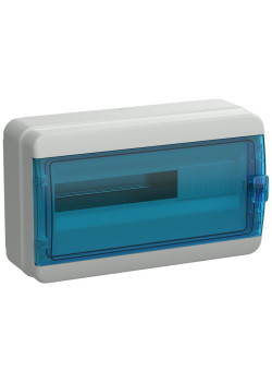 Корпус пластиковый КМПн-18 IP65 син. прозр. дверь TEKFOR IEK TF5-KP72-N-18-65-K03-K07