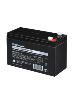 GoPower LA-1270/security 12V 7Ah клеммы T1/ F1 (1/5)