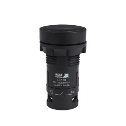 Кнопка OptiSignal Compact D22 C7-P-220 черная 2НО XB7NA23