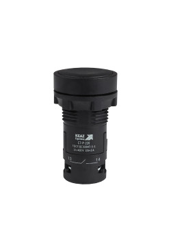 Кнопка OptiSignal Compact D22 C7-P-220 черная 2НО XB7NA23