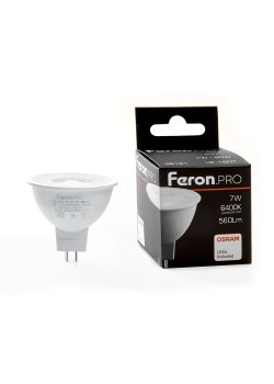 Лампа светодиодная Feron.PRO LB-1607 G5.3 7W 175-265V 6400K
