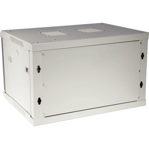 Шкаф коммутационный Lanmaster (TWT-CBWPG-9U-6X6-GY) настенный 9U 600x600мм пер.дв.стекл 60кг серый 502мм Шкаф коммутационный Lanmaster (TWT-CBWPG-9U-6X6-GY) настенный 9U 600x600мм пер.дв.стекл 60кг серый 502мм