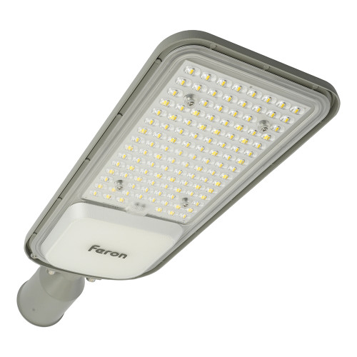 Светодиодный уличный консольный светильник Feron SP3050 100W 4000K 230V, серый Светодиодный уличный консольный светильник Feron SP3050 100W 4000K 230V, серый