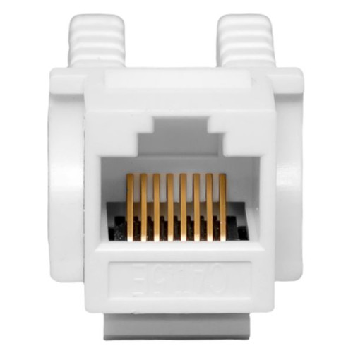 Модуль Keystone TERACOM PRO Cat.5E RJ-45 неэкран. 110 IDC 90 град. белый