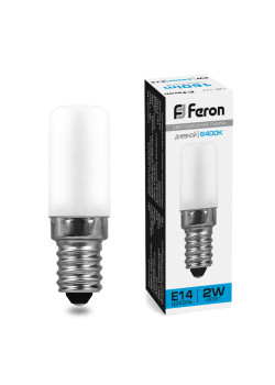 Лампа светодиодная Feron LB-10 E14 2W 230V 6400K