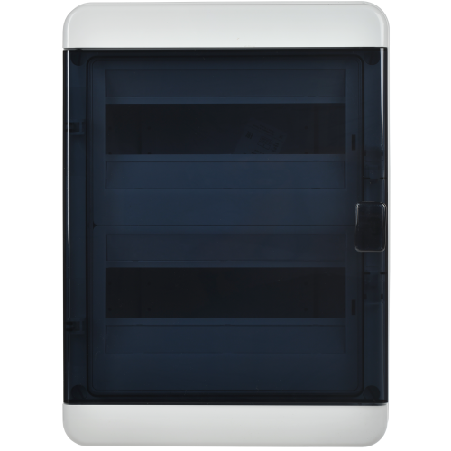 TEKFOR Корпус пластиковый КМПн-24 IP65 черная прозрачная дверь IEK TEKFOR Корпус пластиковый КМПн-24 IP65 черная прозрачная дверь IEK