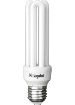 Лампа люминесцентная компакт. 94 030 NCL-3U-20-840-E27 20Вт E27 3U 4000К Navigator 94030