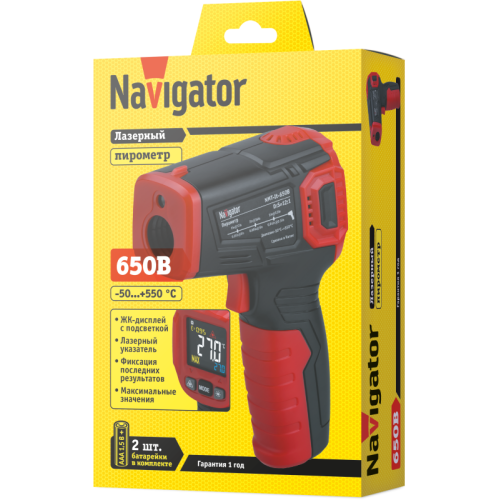 Пирометр 95 811 NMT-It-650B Navigator 95811 Пирометр 95 811 NMT-It-650B Navigator 95811