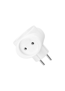 Разветвитель 3-м 6А IP20 220В биметал. бел. Rexant 11-1064