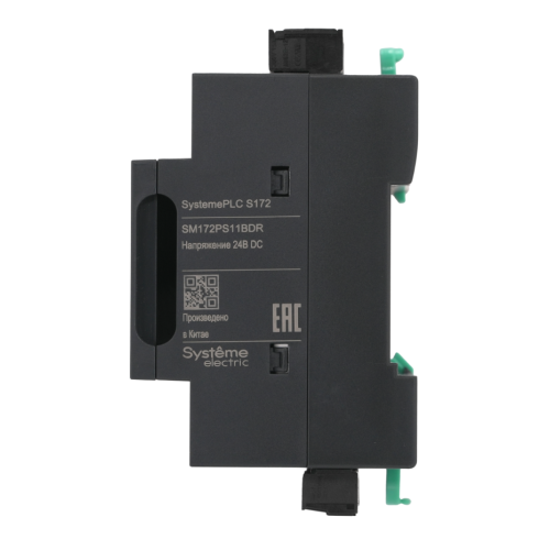 ПЛК S172; 24 VDC; дисплей; 28 IO: 8 DI, 8 DO (реле), 8 AI, 4 AO; 2xRS485, 1xRJ45