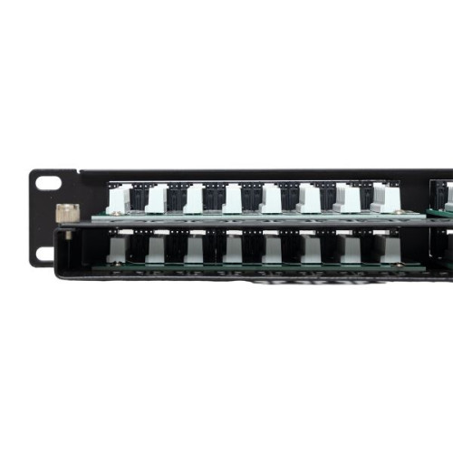 Патч-панель высокой плотности TERACOM PRO 19'' Cat.5E 1U неэкран. UTP 48 портов RJ-45 Dual IDC с органайзером Патч-панель высокой плотности TERACOM PRO 19'' Cat.5E 1U неэкран. UTP 48 портов RJ-45 Dual IDC с органайзером