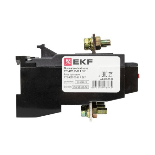 Реле тепловое РТЭ-4355 55-80А EKF Реле тепловое РТЭ-4355 55-80А EKF